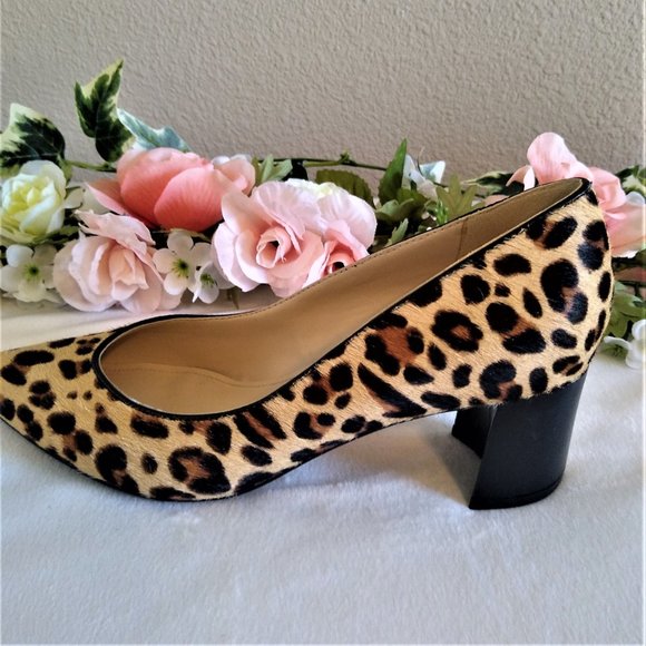 Marc Fisher Leopard Pointed Toe Pumps - NWOT 6 & 9 - Picture 5 of 6